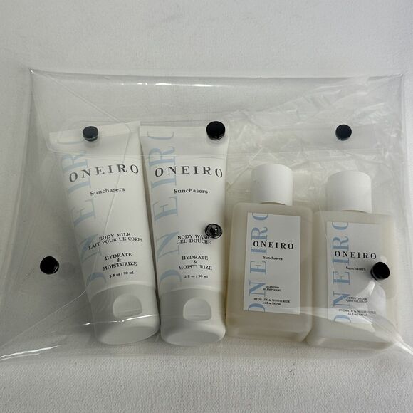 ONEIRO Sunchasers Ready Go Kit Travel Ready Clean & Vegan Personal Care Shampoo - Picture 1 of 5